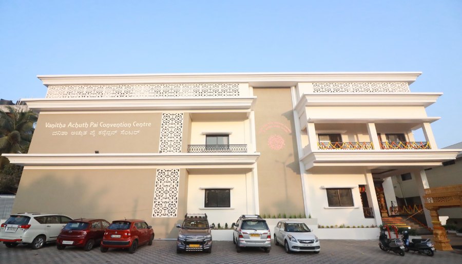 Front view of Vanitha Achutha Pai Convention Centre